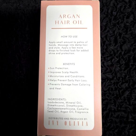 Ivy Olivia Moroccan Argan Hair Oil - Picture 3 of 6